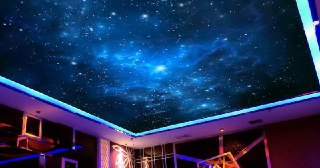 Натяжной потолок звездное небо Ярцево, цена от 5168 руб.